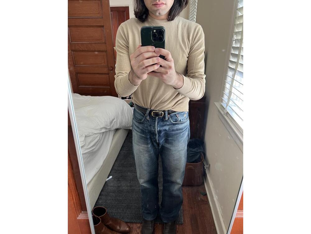 Ralph Lauren Purple Label Fine Knit Cashmere Sweater - Tan